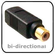 RCA (Female) to S-VIDEO ADAPTER / CONVERTER